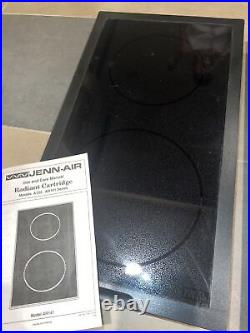 Jenn-Air A122B Cooktop Electric Radiant Glass Cartridge Black