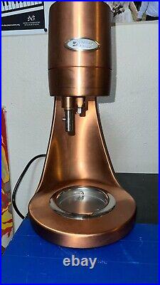 Jenn-Air Copper Stand Mixer with Attachments, Glass Bowl, and matching Blender