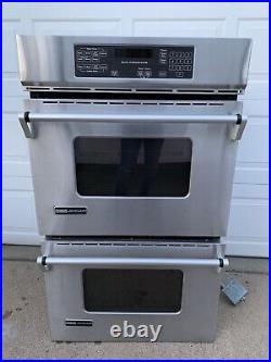 Jenn Air Pro-Style Double Oven Electric Convection Stainless WW30430P TESTED