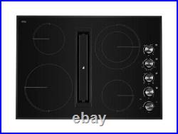 JennAir JED3430GB Euro-Style 30 Built-In Electric Cooktop-Black. TINY CHIPOFF