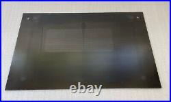 Y705292 Jenn Air Whirlpool Oven Door Black Outer Glass, Screened 7-5292, S136